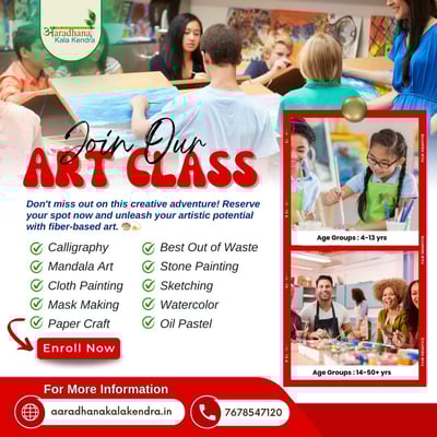 Aaradhana Kala Kendra- Art Class