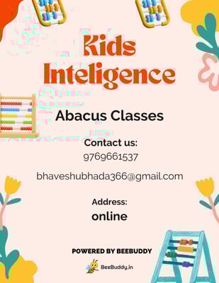Kids Intelligence- Abacus Classes