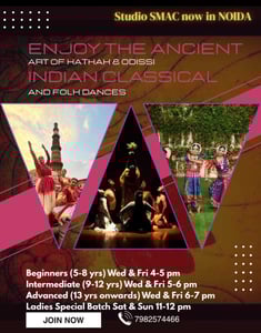 Studio SMAC: Kathak & Odissi Indian Classical and Folk Dance classes
