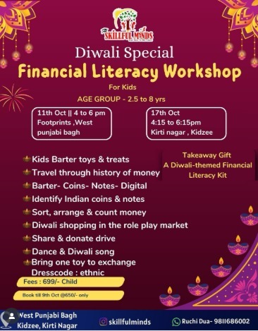 Skillful minds:Financial Literacy Workshop for Kids
