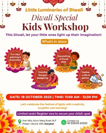 iiner bliis: Diwali Special Kids Workshop