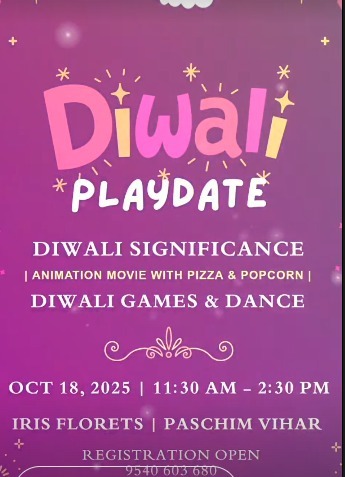 Iris Florets- Diwali Playdate