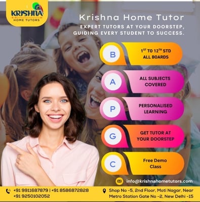 KRISHNA HOME TUTORS-1st to 12th Tution Classes