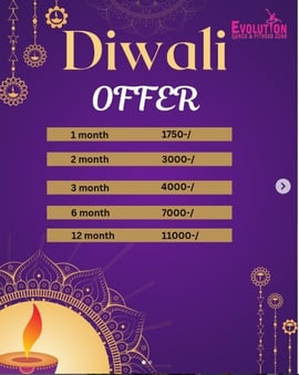 Evolution dance and fitness zone-Diwali offer