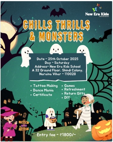 New Era Public School: A Spooktacular Halloween Bash