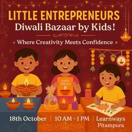 Learn Ways Play School-Little Entrepreneurs Diwali Bazaar
