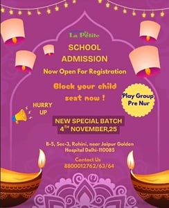GD Goenka La Petite-School Admission Open
