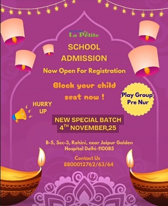 GD Goenka La Petite-School Admission Open