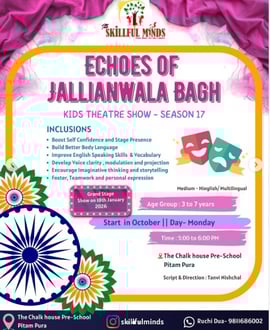 Skillful minds-Echoes of Jallianwala Bagh Kids Theatre Show