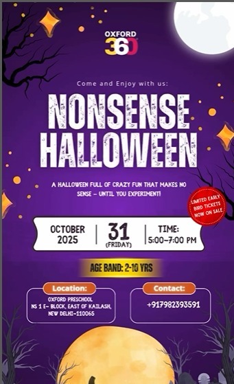Oxford Kids-Nonsense Halloween