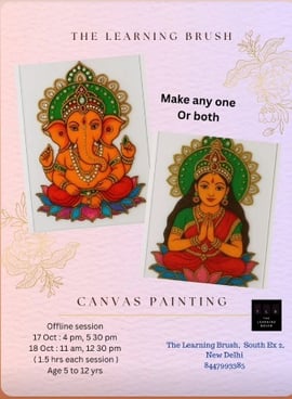 The Learning Brush-Canvas painting