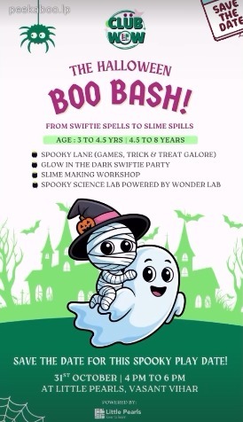 Little Pearls Play School-Halloween Bash