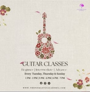 The Pink Lotus Academia-Guitar Classes 2025
