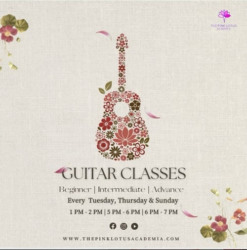 The Pink Lotus Academia-Guitar Classes 2025
