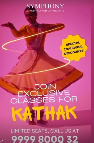 Symphony Music Academy-Exclusive Kathak Classes