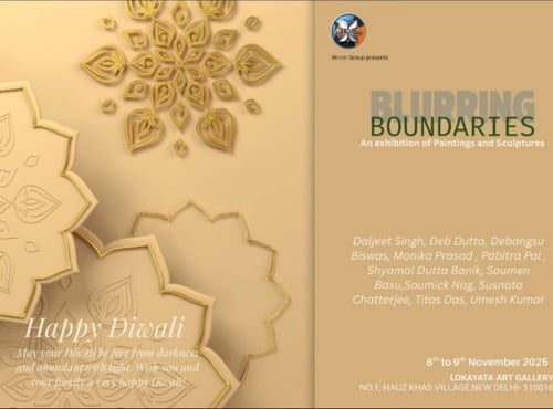 Being Artistic by himani-paintings and sculptures exhibition