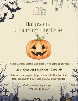 Big Little Hood-Halloween Saturday Play Date