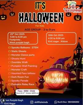 Skillful minds-Halloween celebration