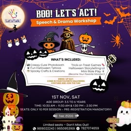 Lets Talk-Speech & Drama Workshop