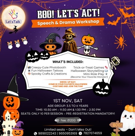 Lets Talk-Speech & Drama Workshop