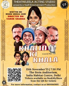 Theatreleela Acting Studio-Khalid Ki Kala play