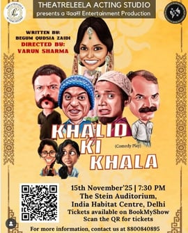 Theatreleela Acting Studio-Khalid Ki Kala play