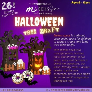 The Storry Band-Halloween-Themed craft session