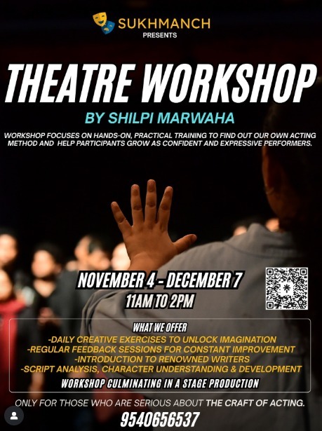 Sukhmanch Theatre-One-Month Theatre Workshop