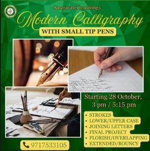 Saraswatei Learnings-Modern Calligraphy