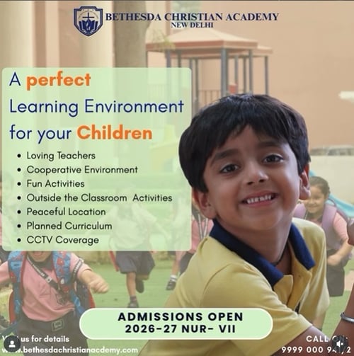 Bethesda Christian Academy-Admissions open