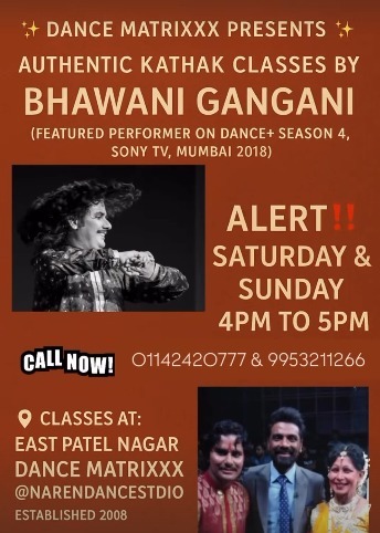 Dance Matrixxx-Kathak classes
