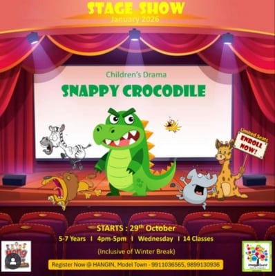 Hangin-Children's Drama Stage Show Snappy Crocodile