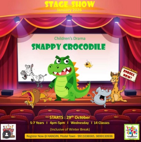 Hangin-Children's Drama Stage Show Snappy Crocodile