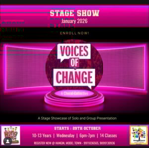 Hangin -Voices of Change stage performance