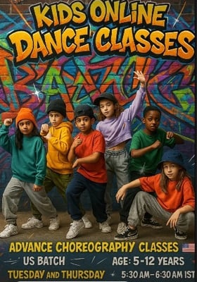 DA Dance Center-Kids Online Advanced Dance Classes