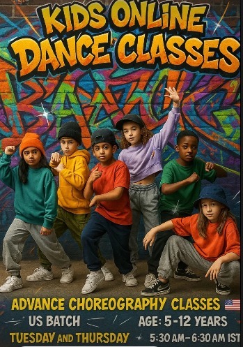 DA Dance Center-Kids Online Advanced Dance Classes