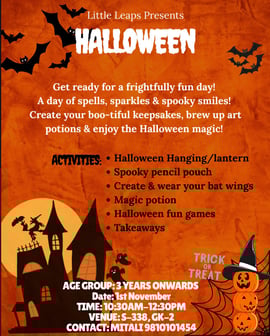 Little Leaps-Halloween celebration