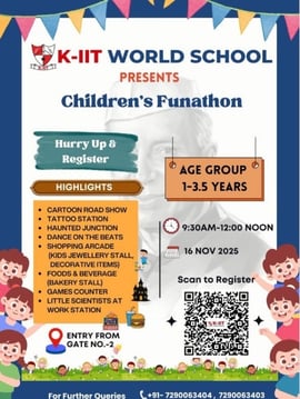 KIIT World School Junior-Children's Funathon