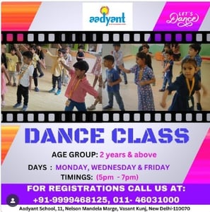 Aadyant School-Dance Classes