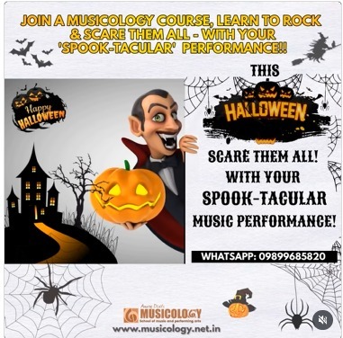 Anurag Dixit's Musicology-Halloween Musicology Course