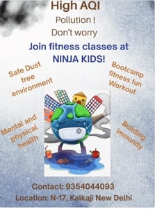 Ninja Kids-Fitness classes