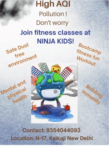 Ninja Kids-Fitness classes