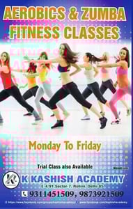 K KASHISH ACADEMY-Aerobics & Zumba Fitness Classes