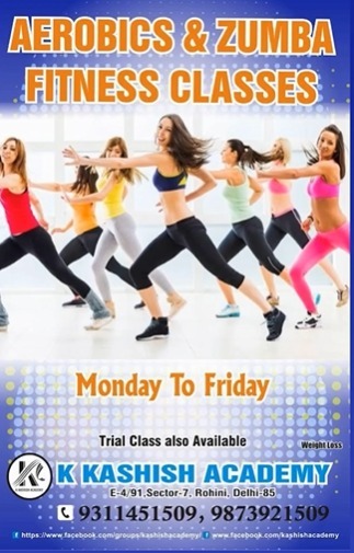 K KASHISH ACADEMY-Aerobics & Zumba Fitness Classes