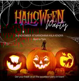 Aaradhana Kala Kendra-Halloween celebration