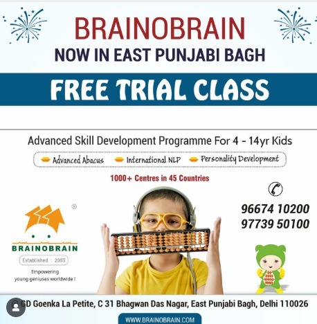 Brainobrain Kids Academy-Free trial class