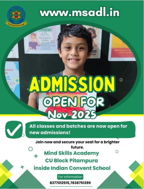 Mind Skills Academy-Admissions November 2025
