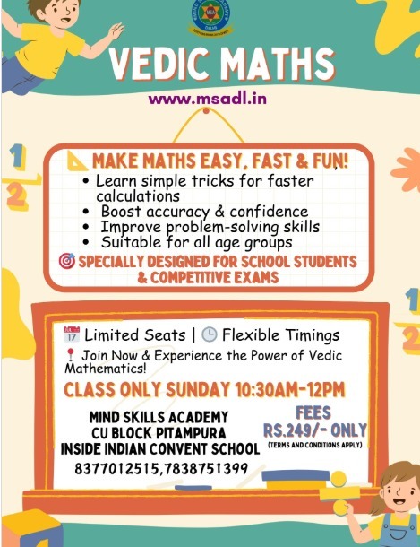 Mind Skills Academy-Vedic Maths