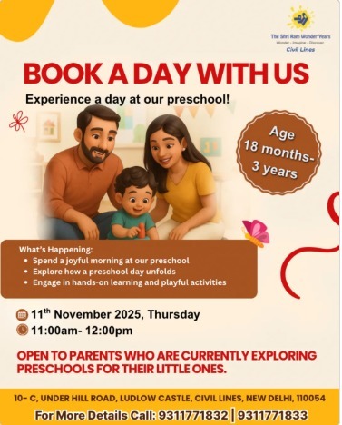 The Shri Ram Wonder Years-Book a day with us