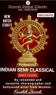 Shravan Dance Classes-Professional Semi-Classical Dance Classes